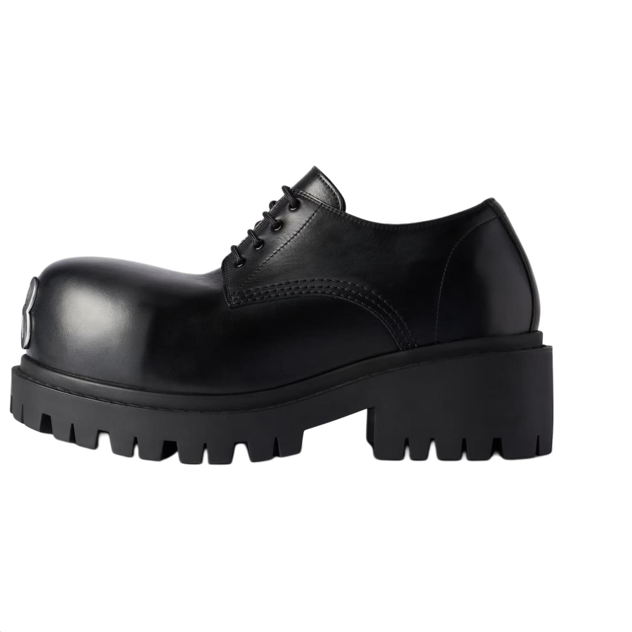 Balenciaga Stomper Lace Up Derby Shoes