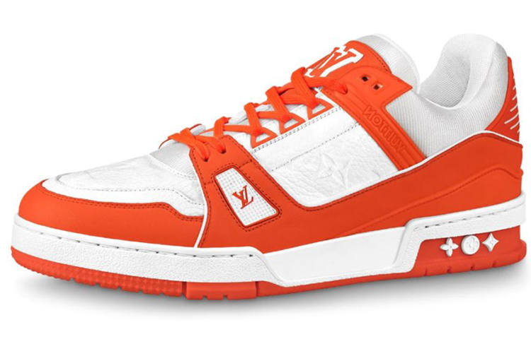 LOUIS VUITTON LOUIS VUITTON Trainer Sneakers 'White Orange'