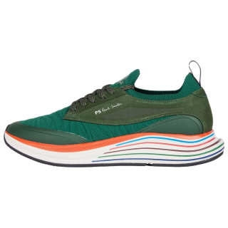 PS By Paul Smith VOLT Leather Low top Casual Shoes Men's Green