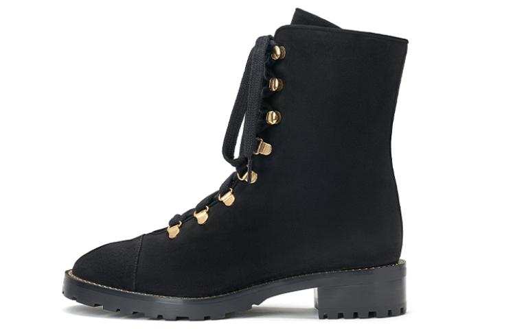 Stuart Weitzman Stuart Weitzman/SW Kolbie Nubuck Fashion Ankle Boots Women's Black