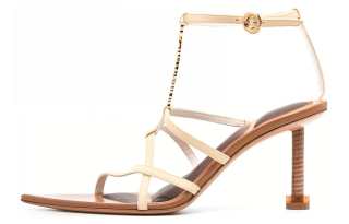 Jacquemus One Strap Sandals Women's Beige