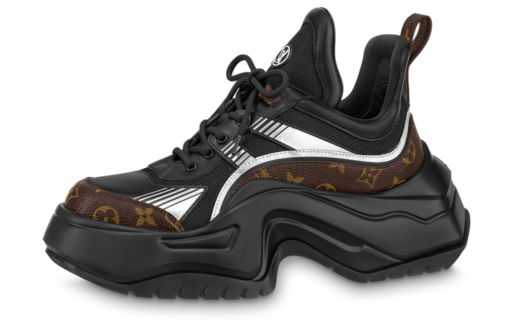 LOUIS VUITTON LOUIS VUITTON Archlight 2.0 Platform Sneakers 'Black White With Brown Monogram'