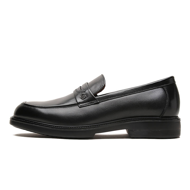 S.T.Dupont S. T.DUPONT Cow Leather Casual Shoes Men's Black