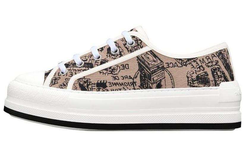 DIOR DIOR Women's Walk'N'DIOR Platform 'Plan De Paris - Beige'
