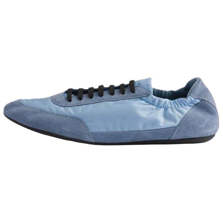 PRADA PRADA Collapse Re Nylon Low top Casual Shoes Men's Light Blue