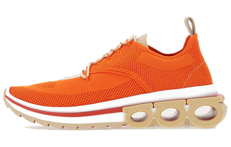 FERRAGAMO Low top Casual Shoes Men's Orange