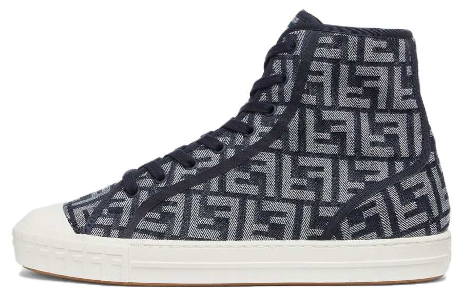 FENDI FF Motif Domino High 'Blue Denim'