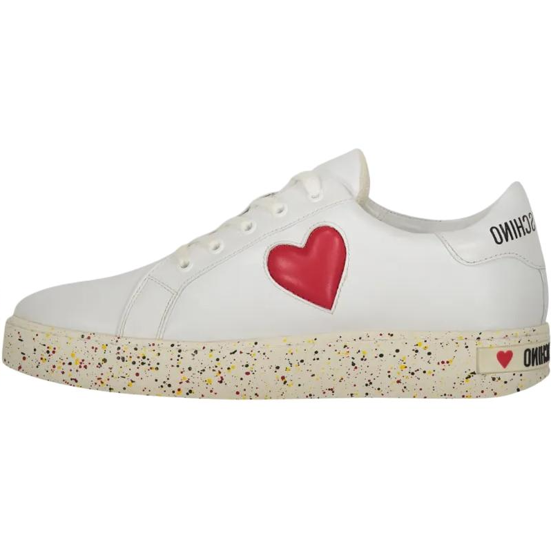 LOVE MOSCHINO Low top Skateboard Shoes Women's White