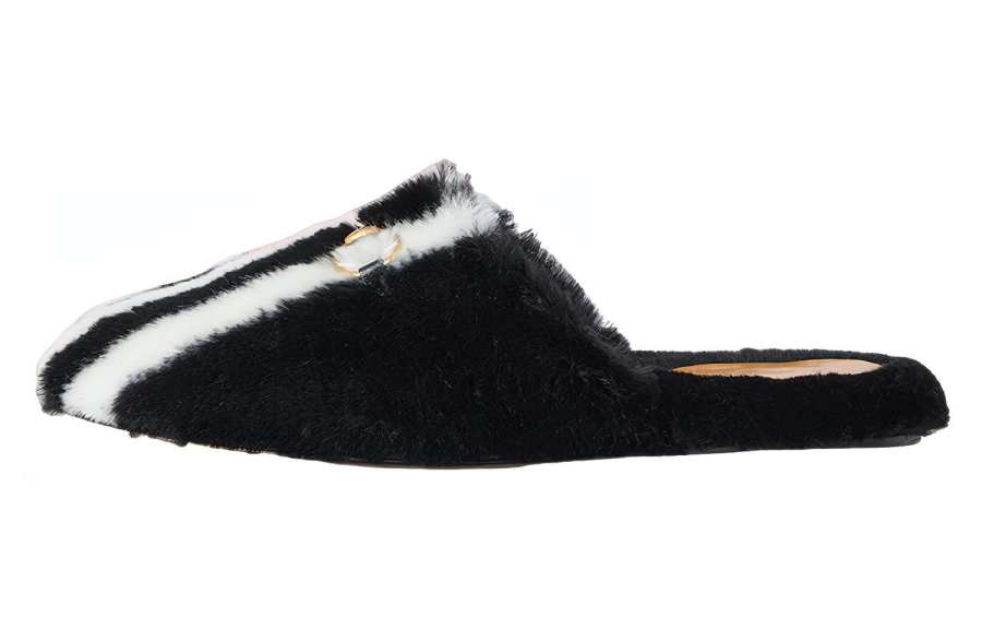GUCCI x Adidas Originals Closed Toe Slippers Women's Black White