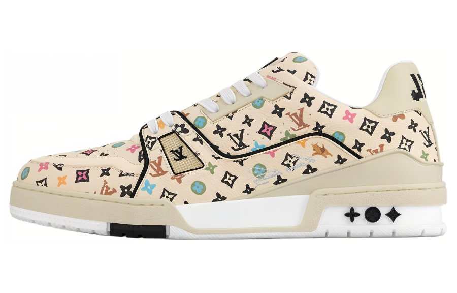 Louis Vuitton Tyler the Creator x Louis Vuitton Trainer 'Beige Multi-Color Monogram'