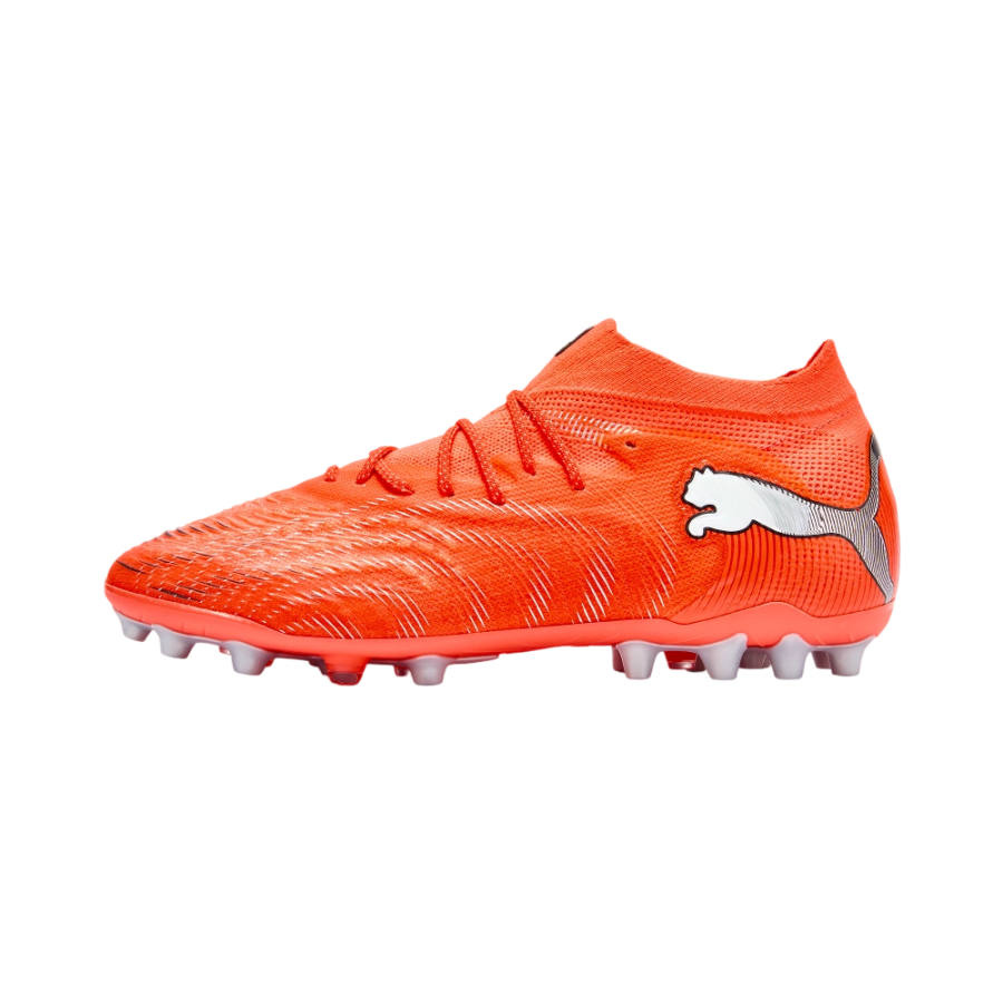 PUMA Future 9 MG Multi Ground Artificial Turf Lightweight Soccer Shoes Unisex Orange