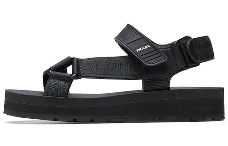 PRADA PRADA Beach Sandals Women's Black