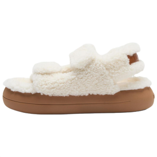 Moon Boot One Strap Sandals Women's White