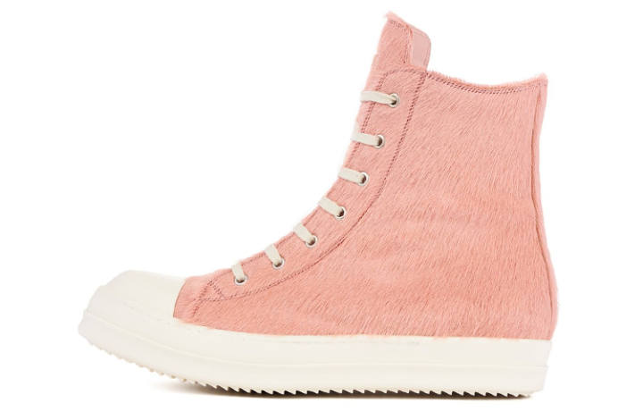 RICK OWENS RICK OWENS Strobe High Pony Hair Dusty Pink