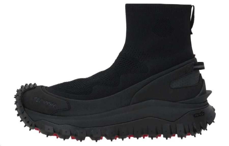 Moncler Trailgrip Knit High Top Sneakers Women's