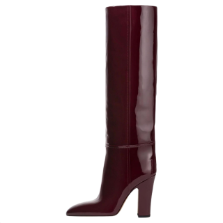Paris Texas Lavinia Knee high Boots 10cm Women's Red