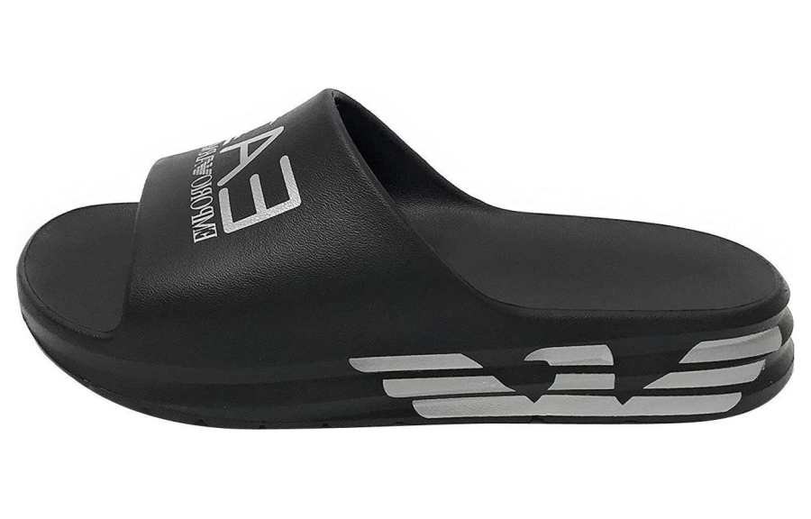 EMPORIO ARMANI Ea7 EMPORIO ARMANI Logo Printed Slippers