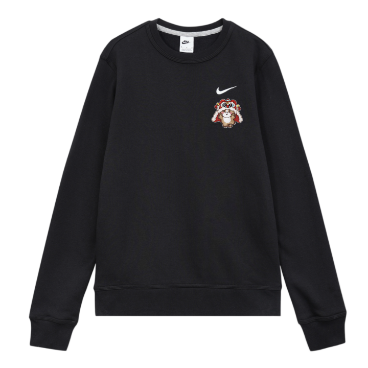 Nike Nike Sweatshirts Unisex Black Crew Neck Moderate