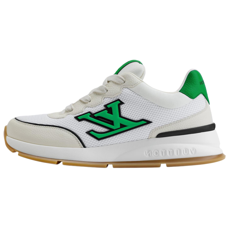 LOUIS VUITTON Classic Low top Casual Shoes Men's White Green