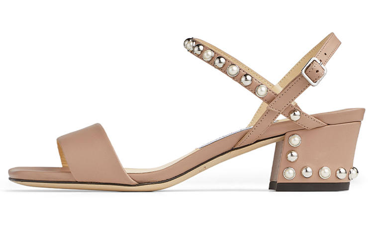 Jimmy Choo Aadra One Strap Sandals Women's Nude