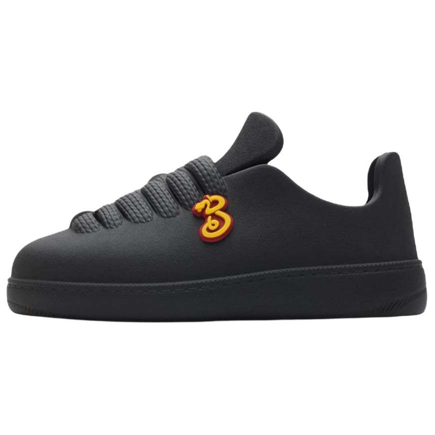 Burberry Bubble Low top Skateboard Shoes Men's Black