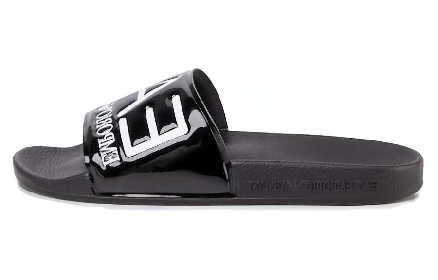 EMPORIO ARMANI Slide Slippers Women's Black