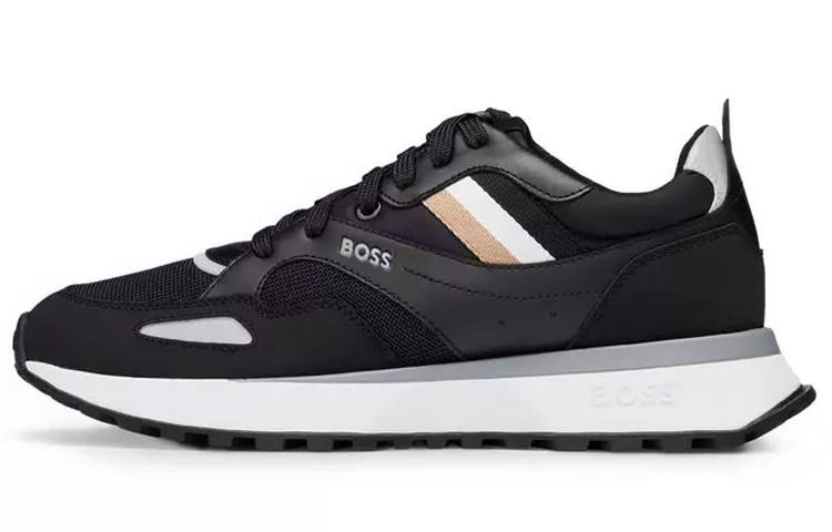 HUGO BOSS BOSS Striped Lace-up Sneakers