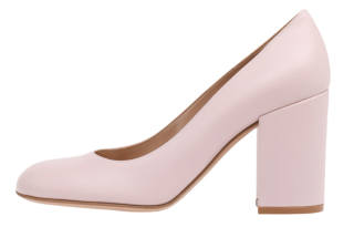 GIANVITO ROSSI Adelle Chunky Heel High Heels 8.5cm Women's Pink