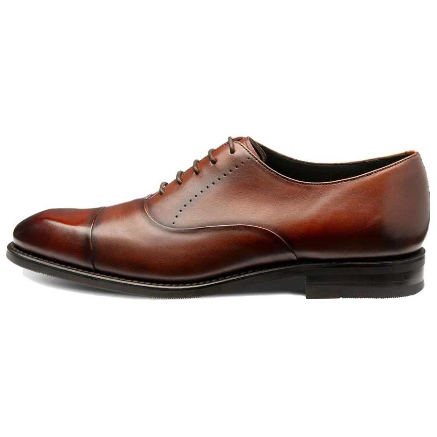 LOAKE Cow Leather Dress Shoes Men's Scottish Bronze