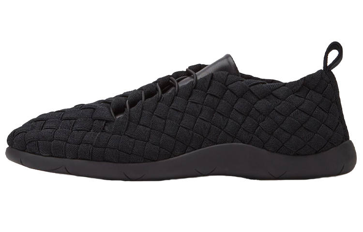 Bottega Veneta Plat Abrasion Resistant Low top Running Shoes Men's Black