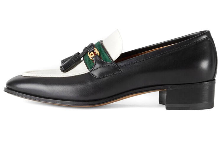 GUCCI Interlocking Casual Shoes Women's Black White