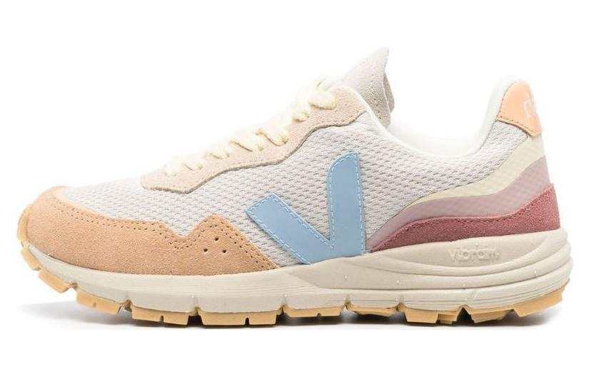 VEJA Fabric Low top Sports Casual Shoes Women's Beige Blue Red