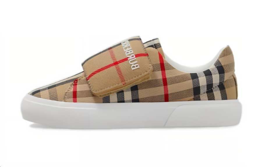 Burberry Low top Kids' Skateboarding Shoes Brown Kids'