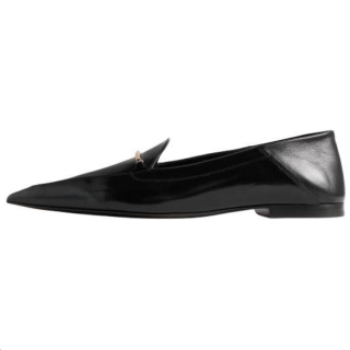 Victoria Beckham Morsetto Leather Loafers Women's Black