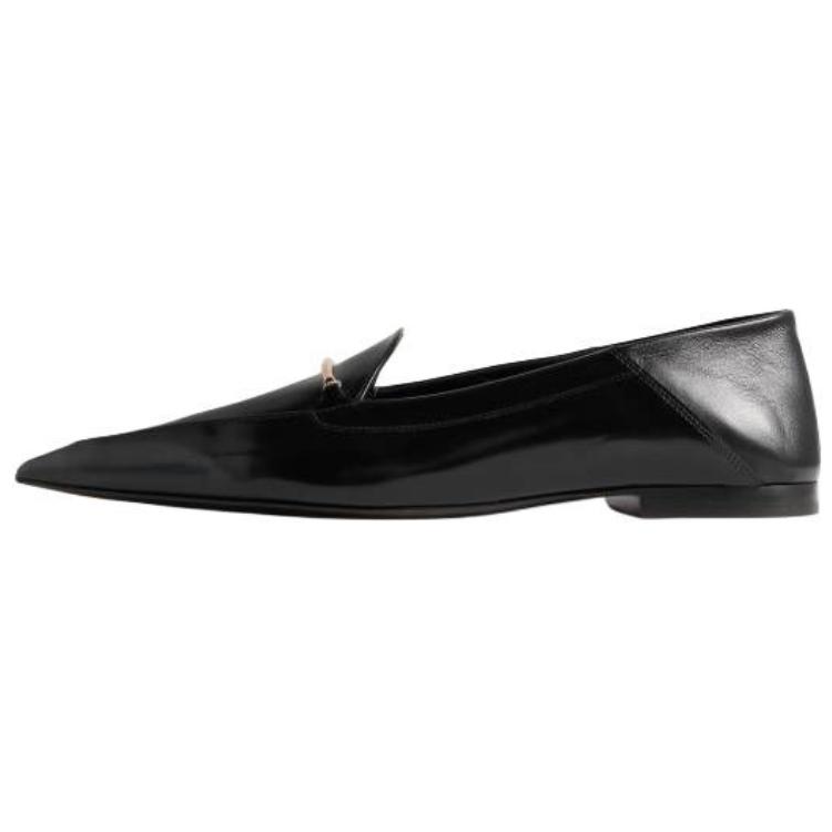 Victoria Beckham Morsetto Leather Loafers Women's Black