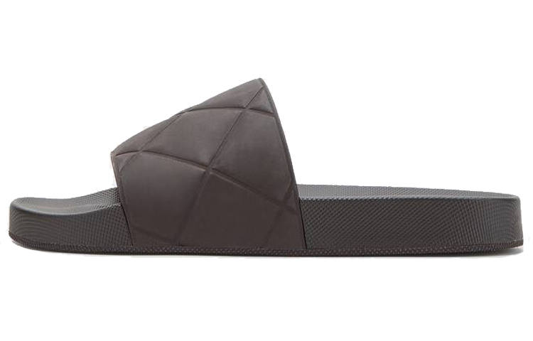 Bottega Veneta Slider Slide Slippers Men's Coffee