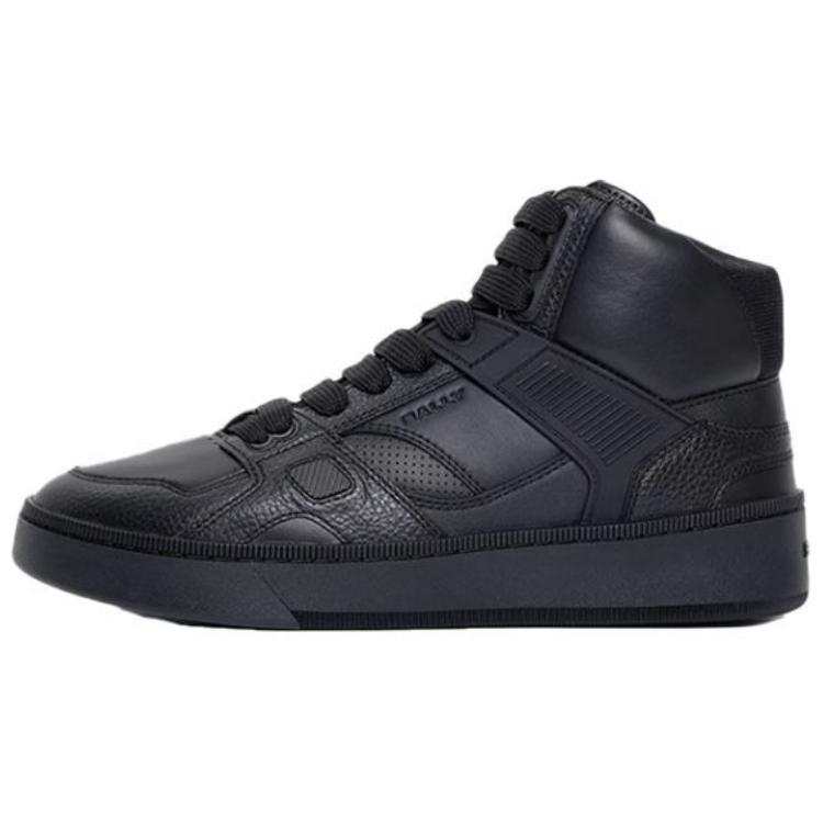 BALLY High top Skateboard Shoes Men's Black