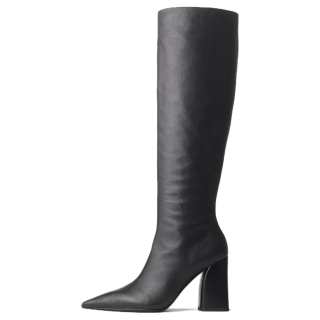 RAG&BONE VIVA Leather Knee high Boots Women's Black