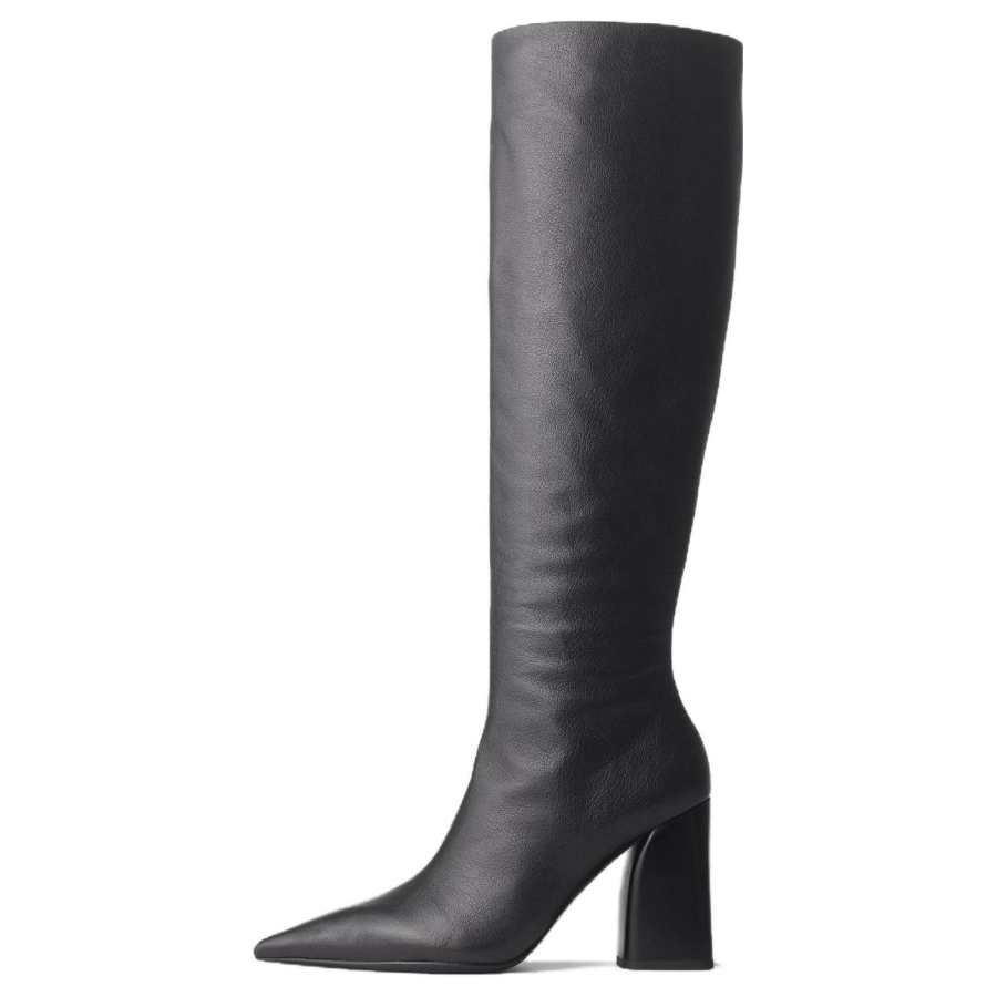 RAG&BONE VIVA Leather Knee high Boots Women's Black