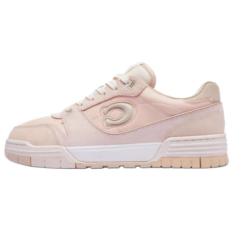 COACH Soho Low top Skateboard Shoes Women's Pink White