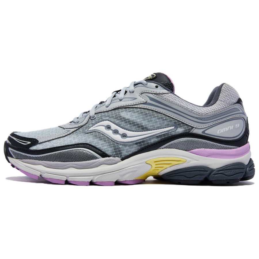 Saucony ProGrid Omni All in 9 Comfortable Casual Running Shoes Unisex Gray
