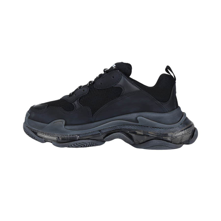 Balenciaga Triple S Clear Sole Black