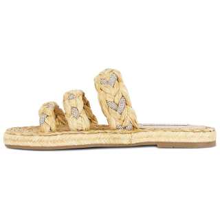 AQUAZZURA Slide Slippers Women's Light Umber