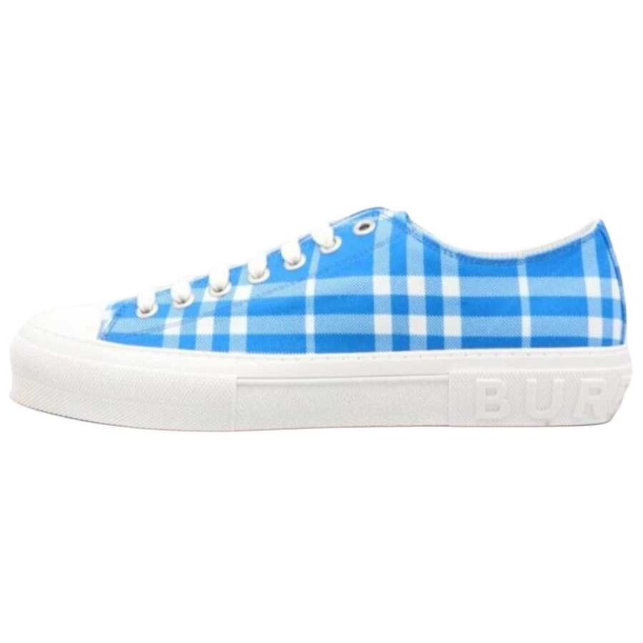 Burberry Stylish Skateboarding Shoes Men's Blue
