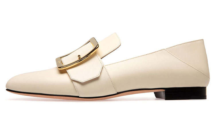 BALLY BALLY Casual Loafers Women's Bone White