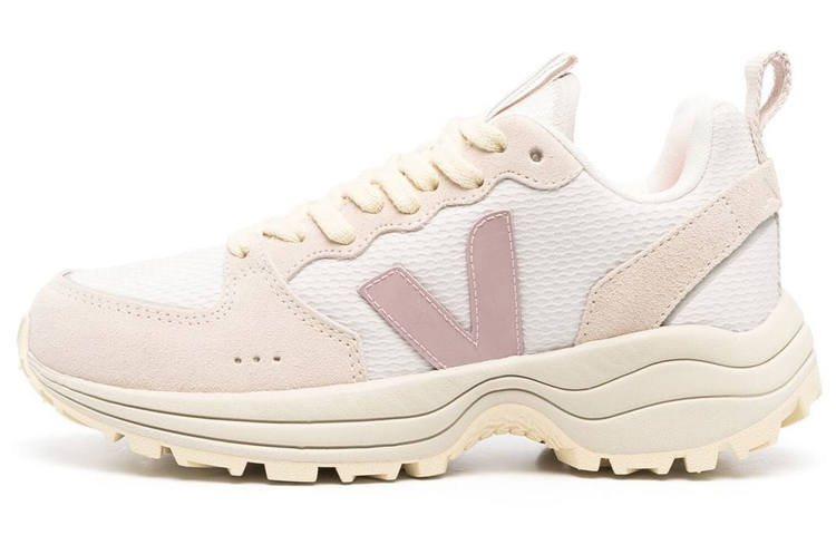 VEJA Venturi Suede Lace Up 'White Beige Rose'