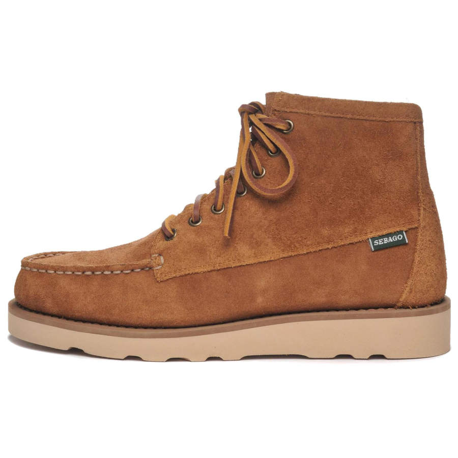Sebago Sebago Tala Leather Ankle Boots Men's Brown