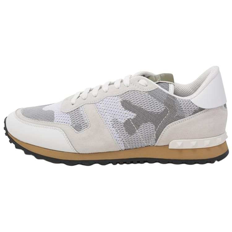 Valentino Garavani Rockrunner Camouflage Lace Up Sneakers