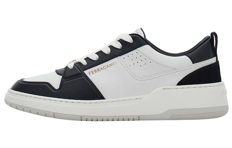 Ferragamo FERRAGAMO Panelled Leather Sneakers