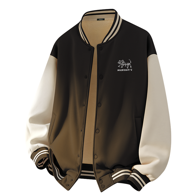 MINISO MINISO Fall Winter Baseball Jacket Unisex